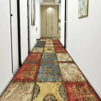Modern Corridor Carpet Hotel Lobby Decoration Runner Carpets Apartment Stairs Corridor Rugs Kitchen Non-slip Mats Customizable 1