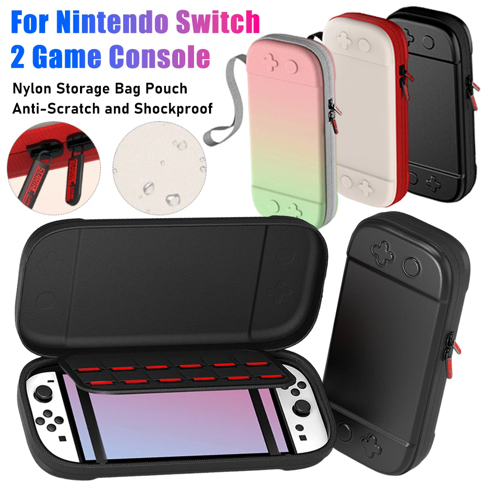 【Best SKU活动价 Guaranteed】 Shockproof Carrying Case For Nintendo Switch 2 Portable Storage Bag Pouch Anti-Scratch Protective Cover For NS Accessories