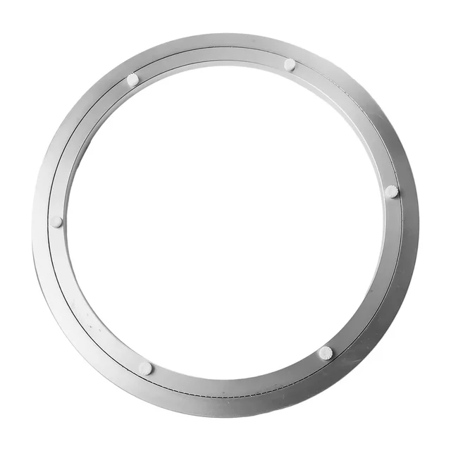 1 PC หมุนแบริ่ง Turntable Lazy Susan ฐาน 5in-16 นิ้วรอบหมุนแบริ่งแผ่น Heavy Duty Ball แบริ่งฮาร์ดแวร์ห้องครัว 4