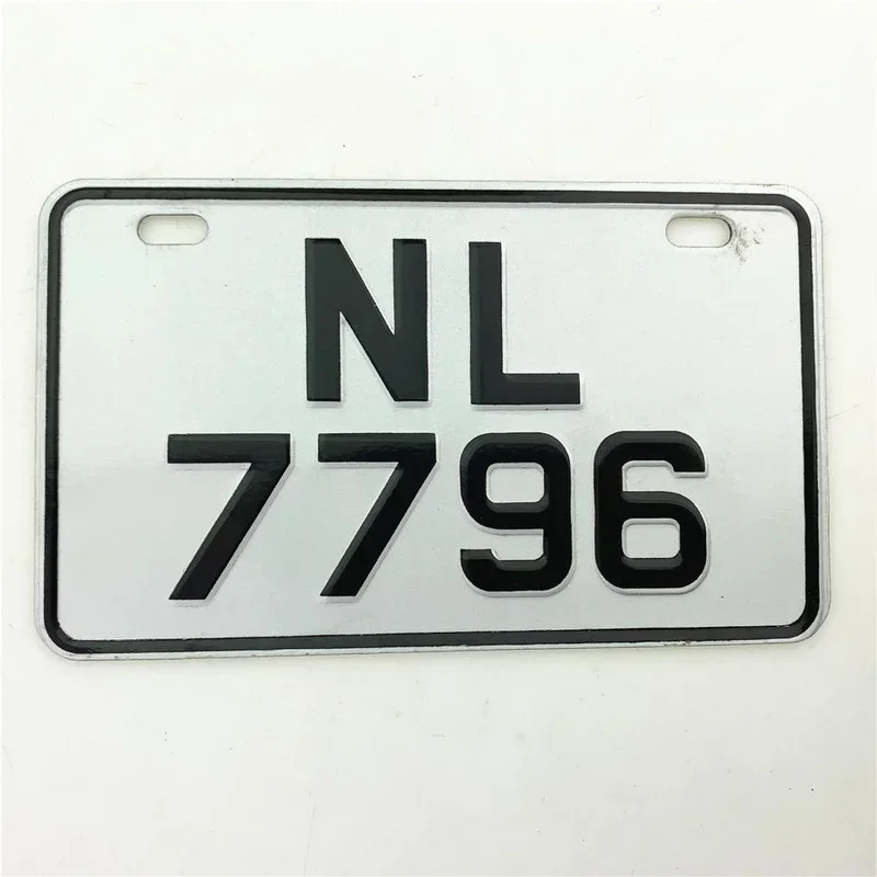Motorcycle license plate STARPAD for motorcycle electric car