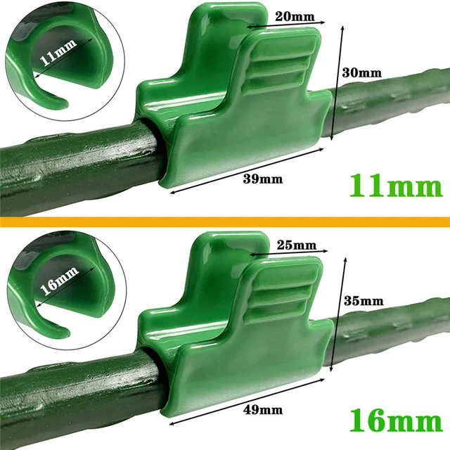 24 db 8-19 Mm-Es Csőbilincs Filmklip-Bilincsek Film Sor Borító Árnyékolás Háló Karika Klip Keret Támogató Kerti Üvegház Alagút Klipek - Image 5