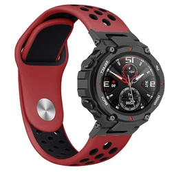 Breathable Silicone Sports Watch Band Bracelet - Amazfit T - Rex (Color 3)