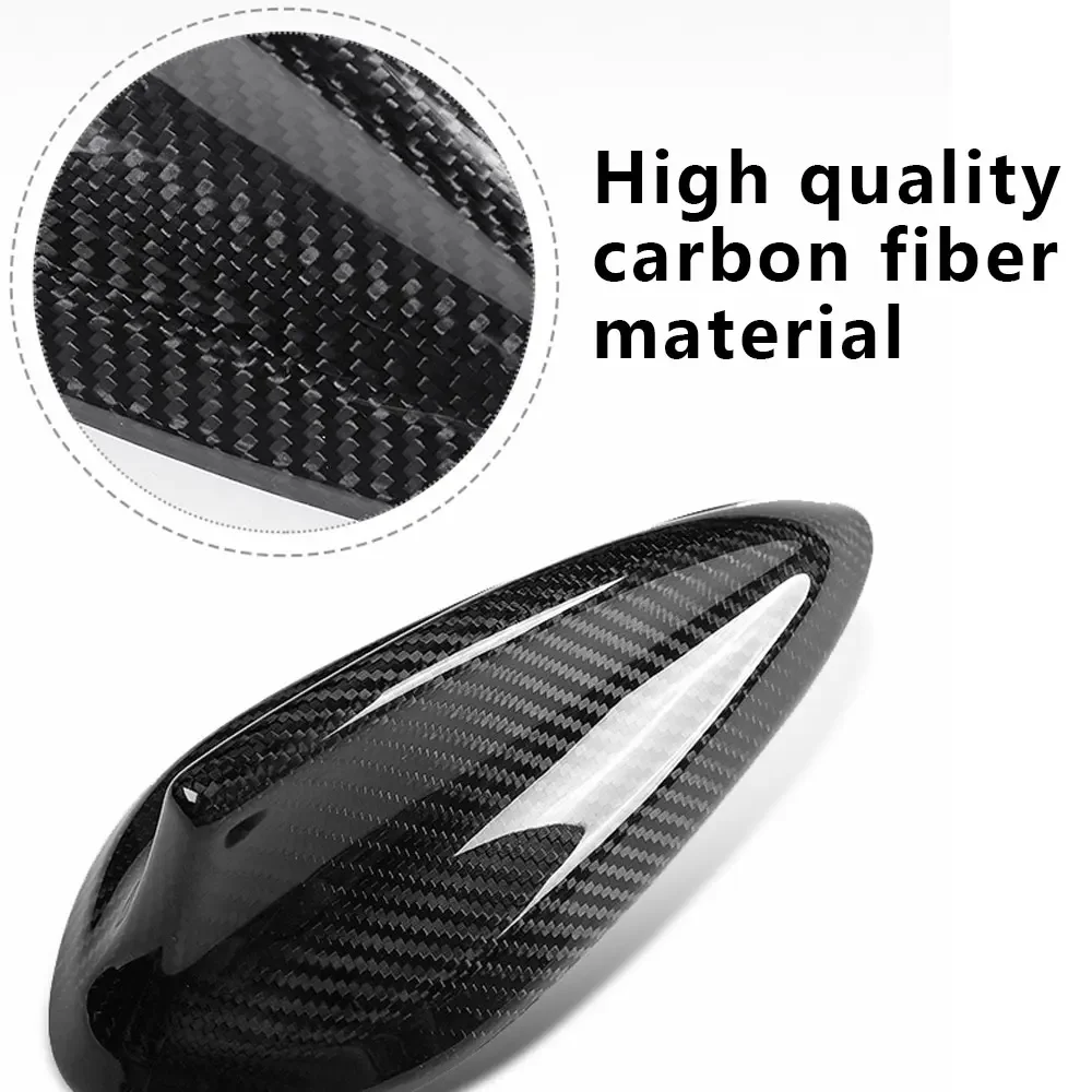 Real Carbon Fiber Forge Voor Bmw 1 2 3 4 5 7 Serie E60 E90 F10 F20 F30 F34 F80 f87 F32 F36 G11 G20 G30 Haaienvin Antenne Cover