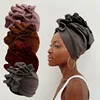 Women Bonnets For Women Turban Solid Color Hat Headscarf Hats For Autumn And Winter Cap Turban American Ladies Bohemian Hijabs 1