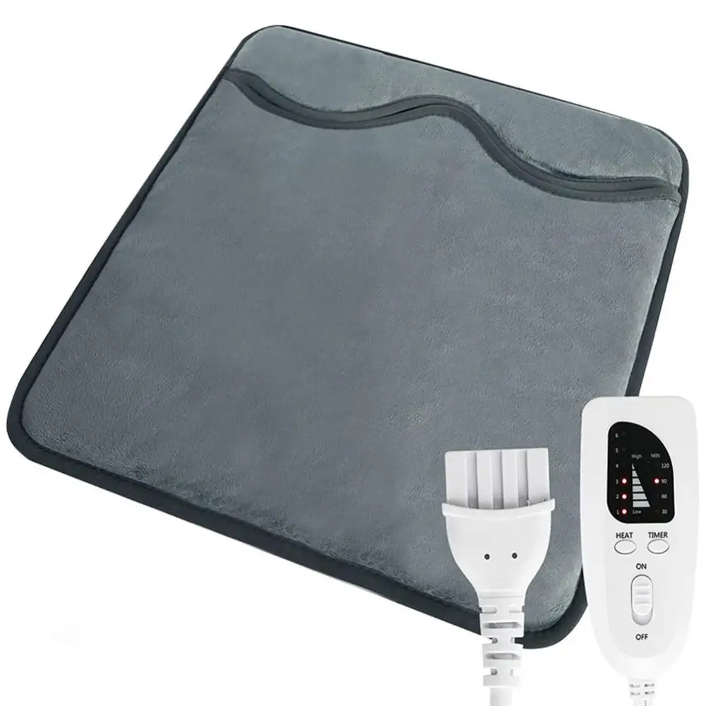 

Heater Crystal Plush Plug In Single Person Electric Heating Washable Heats Control Settings New In Warm Winter Warmer Cushion
