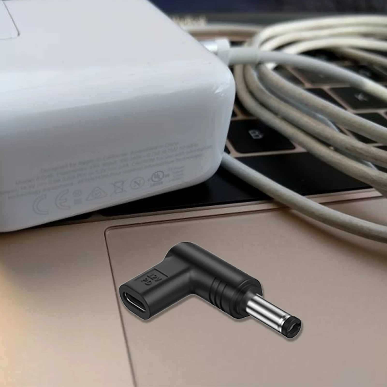 타입 C-DC 전원 어댑터 | 12V 타입 C USB 암-DC 수 커넥터 | 충전 배럴 잭 전원 어댑터 커넥터 전원