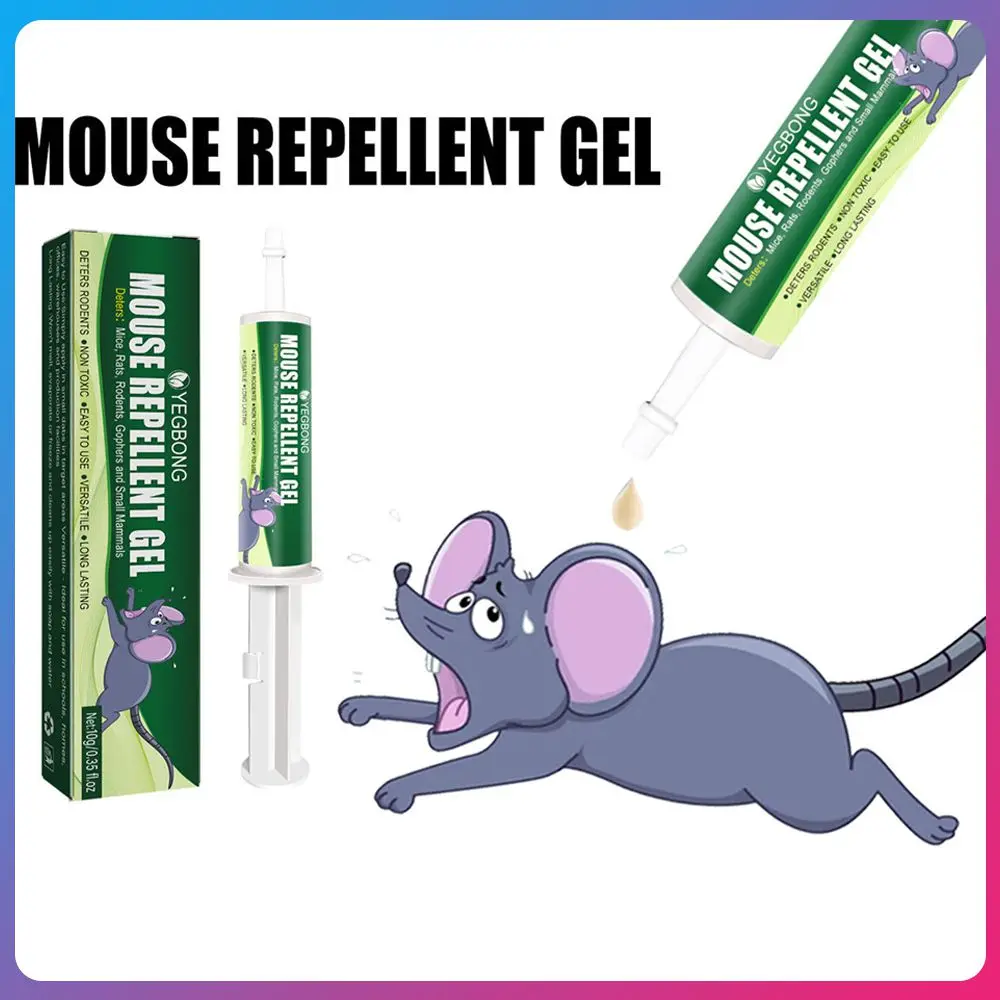 Yegbong Mouse Repellente Gel Indoor Domestic Car Engine Mouse Nemesis Repellenti Trappole Agenti Biologici Prodotti Per Il Controllo Dei Parassiti