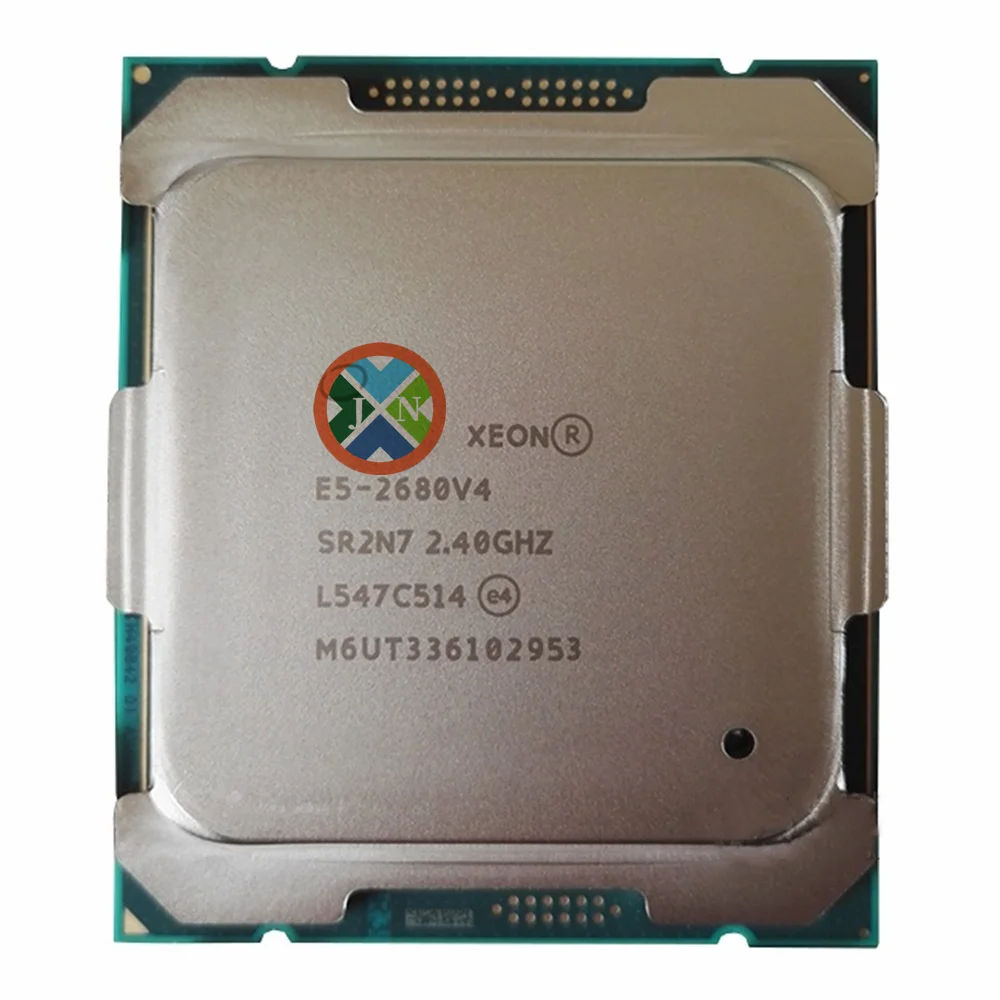 Original E5 2680v4 Cpu Processor Xeon E5-2680v4 Cpu 2.40ghz 14-core 35m ...