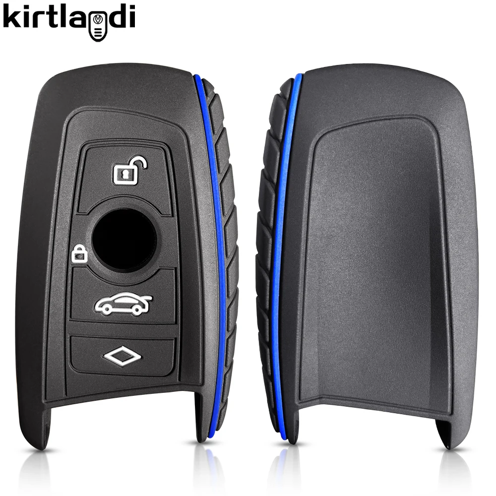 Silicone Key Case Cover Holder For F30 serie 1 F20 F10 F80 X3 F25 F26 X4 M Key Case For Bmw Serie 1 5 3 F20 Accessories Car Fob key case key case cover car key shell