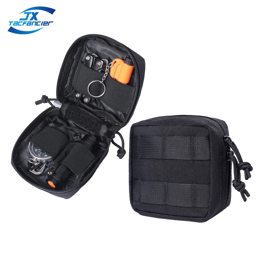

Tactical Waist Bag Small Medical Kit IFAK Pouch EDC Tool Storage Bag Molle Hanging Purse Camping Hiking Hunting Accessories