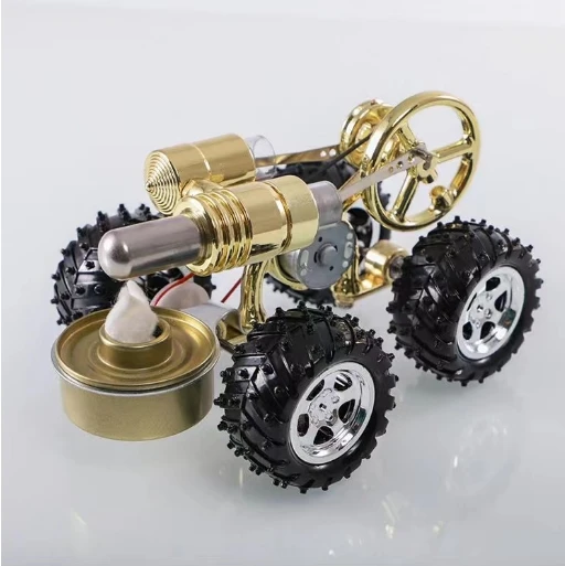 Metallo Stirling Car Engine Motor Physics Giocattoli Sperimentali Regali Retro Metal Science Technology Toy Puntelli Per Bambini