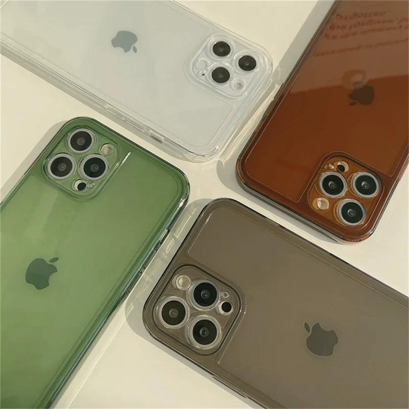 Прозрачный чехол для телефона LUPWAY в стиле ретро с шоколадным желе, для iPhone 14 13 12 11 Pro Max 14Plus Xr Xs Max 7 8 Plus SE, милый чехол