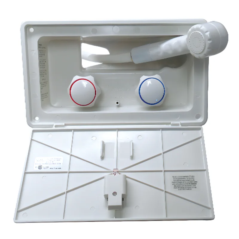 

Plastic Exterior Shower with Latching or Locking Door Marine Boat Yacht Caravan