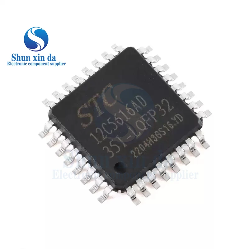 STC STC12C5616AD 12C5616AD STC12C5616AD-35I-LQFP32 1T 8051 Microprocessore Microcontrollore MCU IC Chip Brand New Authentic - immagine 2