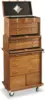 Storage Cabinet with Drawers Wood, Great for Under Desk Storage & Office Storage Cabinet Oak 5