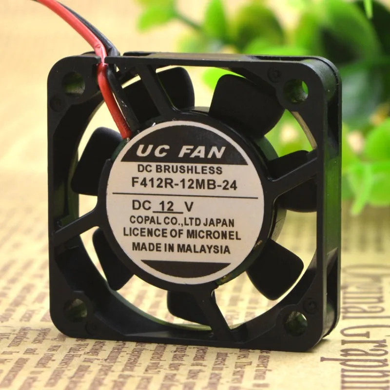 

New Cooler Fan for UC FAN DC12V 4010 4CM DC Fan F412R-24MB-11 Silent Cooling Fan 40*40*10mm