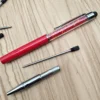 20Pcs 0.5mm Metal Roll Ball Pen Refills 70mm Length for Crystal Diamond Pen 7cm Replaceable Metal Pen Refills Office Business 4