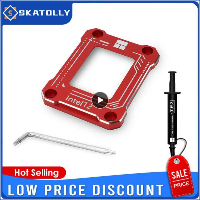 Staffa Anti-Caduta Fibbia Fissa Cpu Thermal Lga1700-Bcf Supporto Per Tablet Telaio Di Correzione Cpu In Lega Di Alluminio Per Intel 12Th