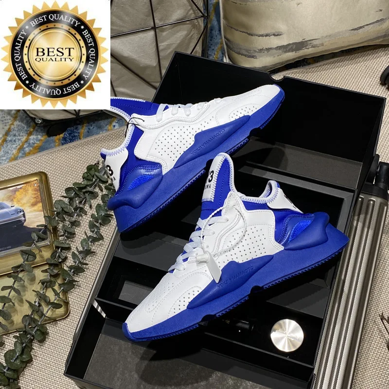 

Shoes Men Casual Luxury Fashion Genuine Leather Thick-sole Outdoor Women Sports Breathable Running Youth Sneakers 2C