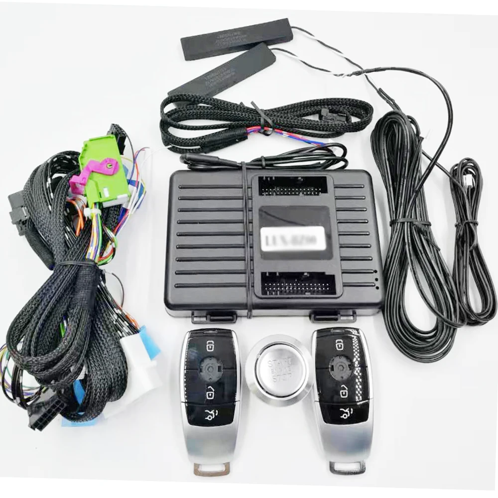 Car Push Start Stop Remote Starter And Keyless Entry System New Remote
