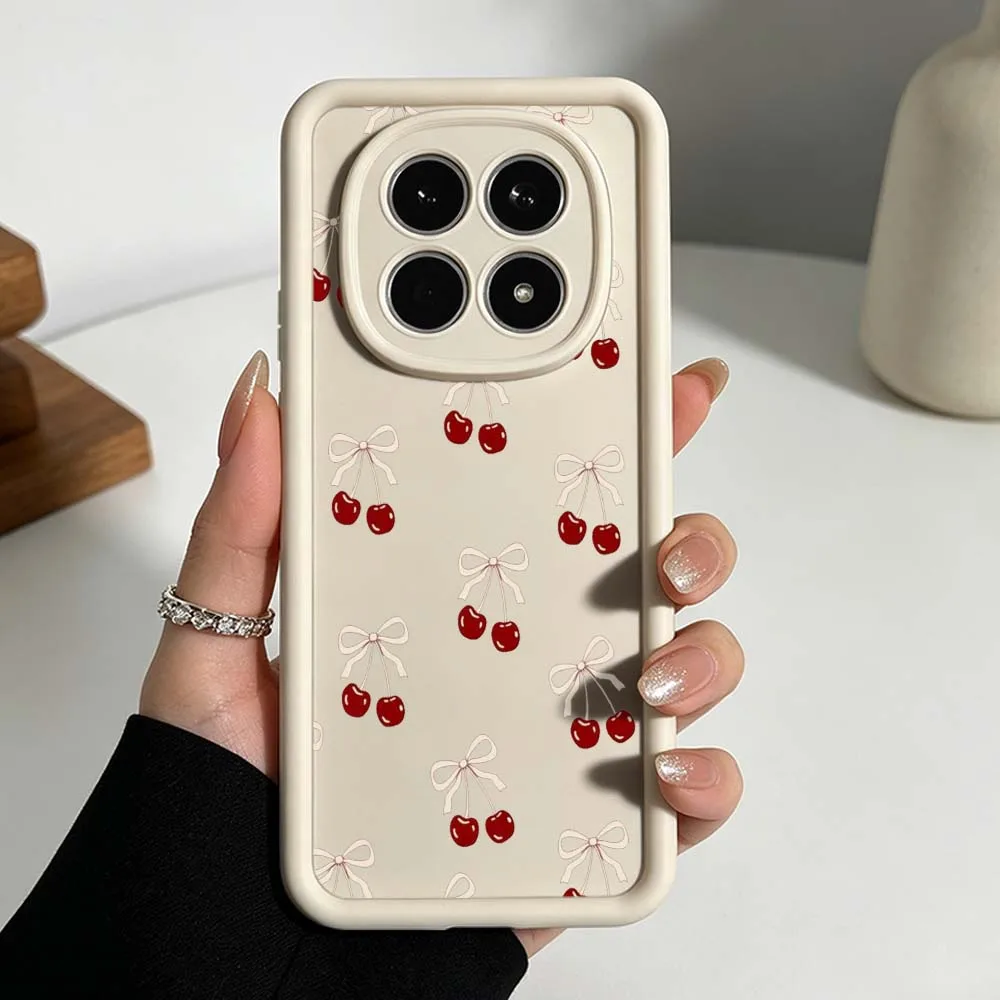 Elegant Cherry Pattern Ladder Phone Case Cover