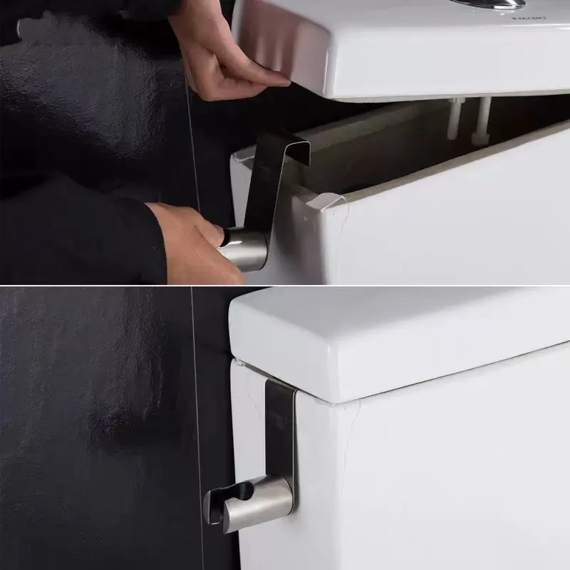 Stainless Steel Bidet Sprayer Holder Hook Bracket view 3