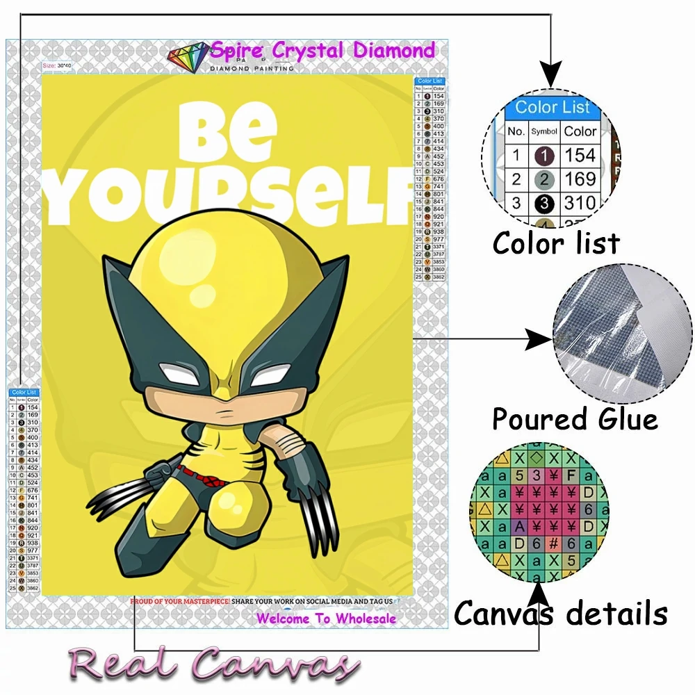 Kit Diamond Painting 5D Paesaggio Urbano 40x30cm - Con Diamantini Rotondi E Strumenti | DIY Per Decorazione Casa - Foto 7