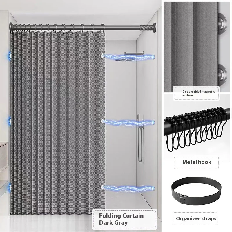 10 Imanes Para Cortinas - Botones Magnéticos 20 Mm Plateados, Con Adhesivo, Para Dormitorio O Baño