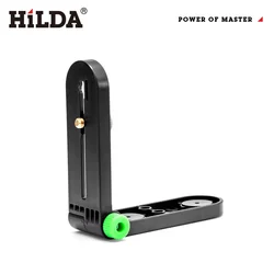 Adjustable 180° Mini Laser Level Wall Bracket with Strong Magnetic Mount (HSLS208)