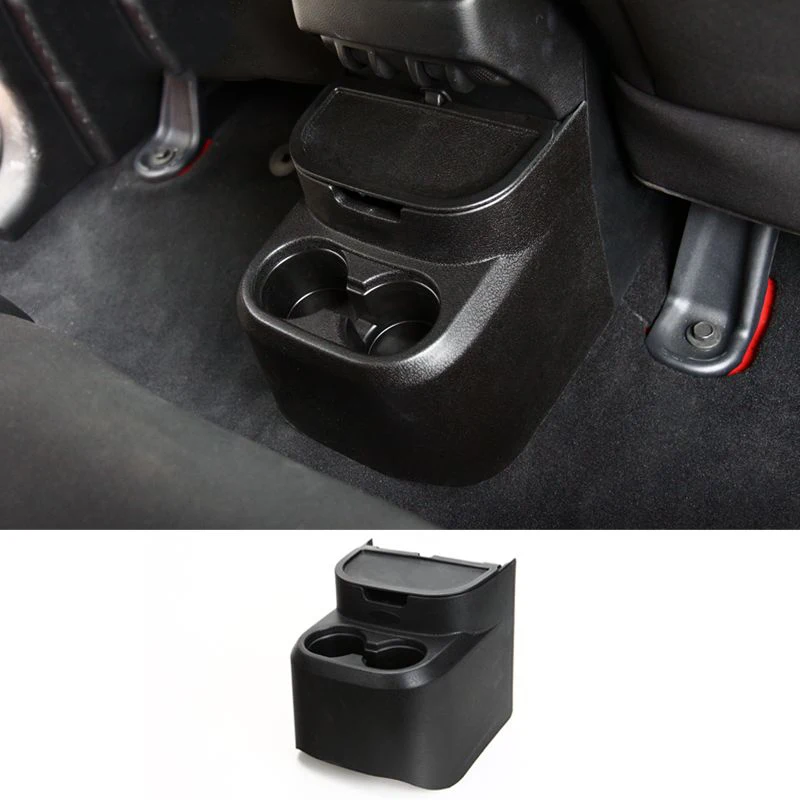 

Подходящие держатели для напитков для Jeep Wrangler, задний контейнер из АБС-пластика для хранения, подставка для чашки с водой, аксессуары для Jeep Wrangler Jk 2011 -2017