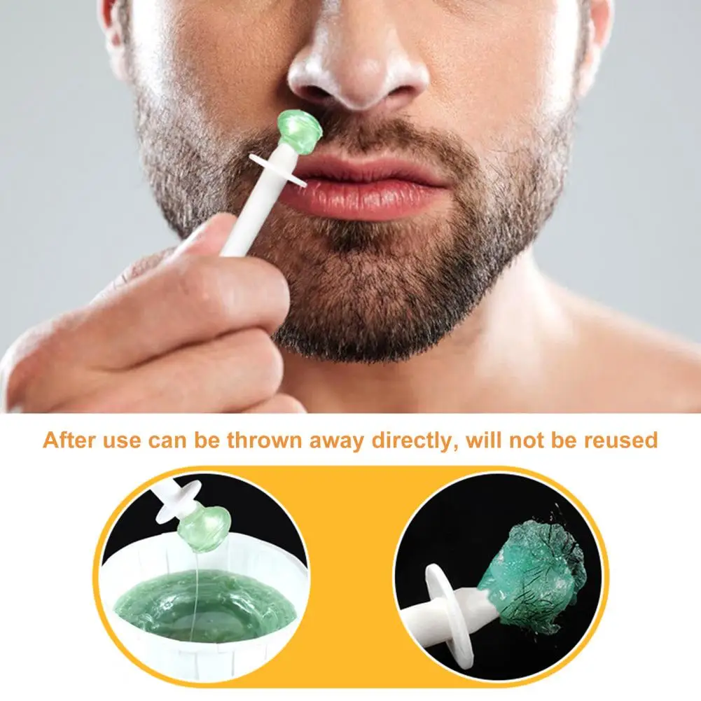 Convenient Men Women Ear Hair Waxing Kit Long-Lasting Results Nose Wax Set Nose Ear Hair Instant Removal Kit for Adult