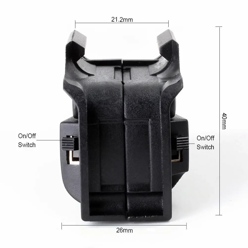 Tactical Red Dot Laser Sight For All Glock G17/19/23/22/17/21/37/31/20/34/35/37/38 Pistol 635-650nm Hunting Laser Handgun Sight