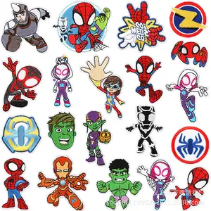 The Amazing Spiderman Iron-On Patches for Clothing DIY Sew On