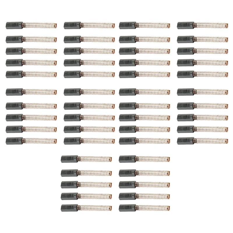 

50Pcs Carbon Motor Brushes Motor Brush for Mixers W10380496 W10260958 4162648
