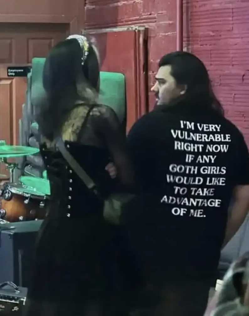 Gothic Aesthetic I'm Vulnerable T-Shirt