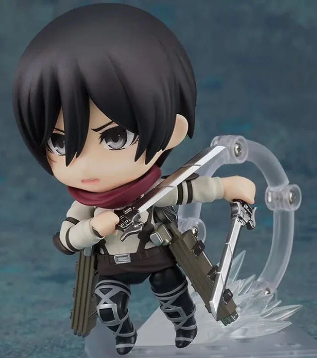 

10CM Attack on Titan Mikasa Ackerman 2001 Joint Movable Anime Action Figure Model Collection Cartoon Toys For Friend gifts