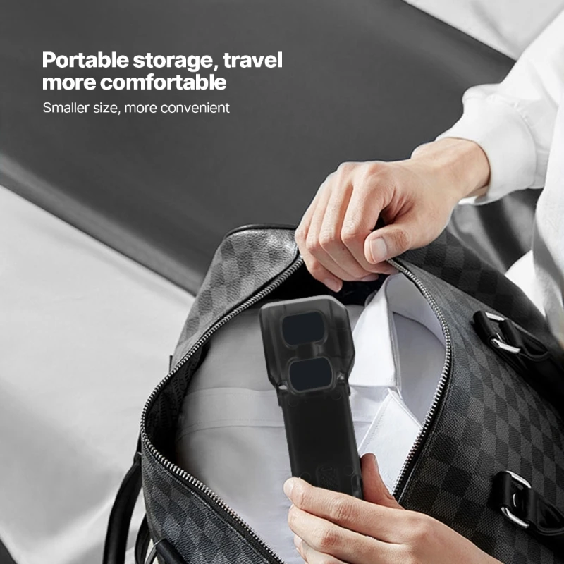 포켓 3 렌즈 보호 케이지 쉘용 카메라 확장 어댑터 커버