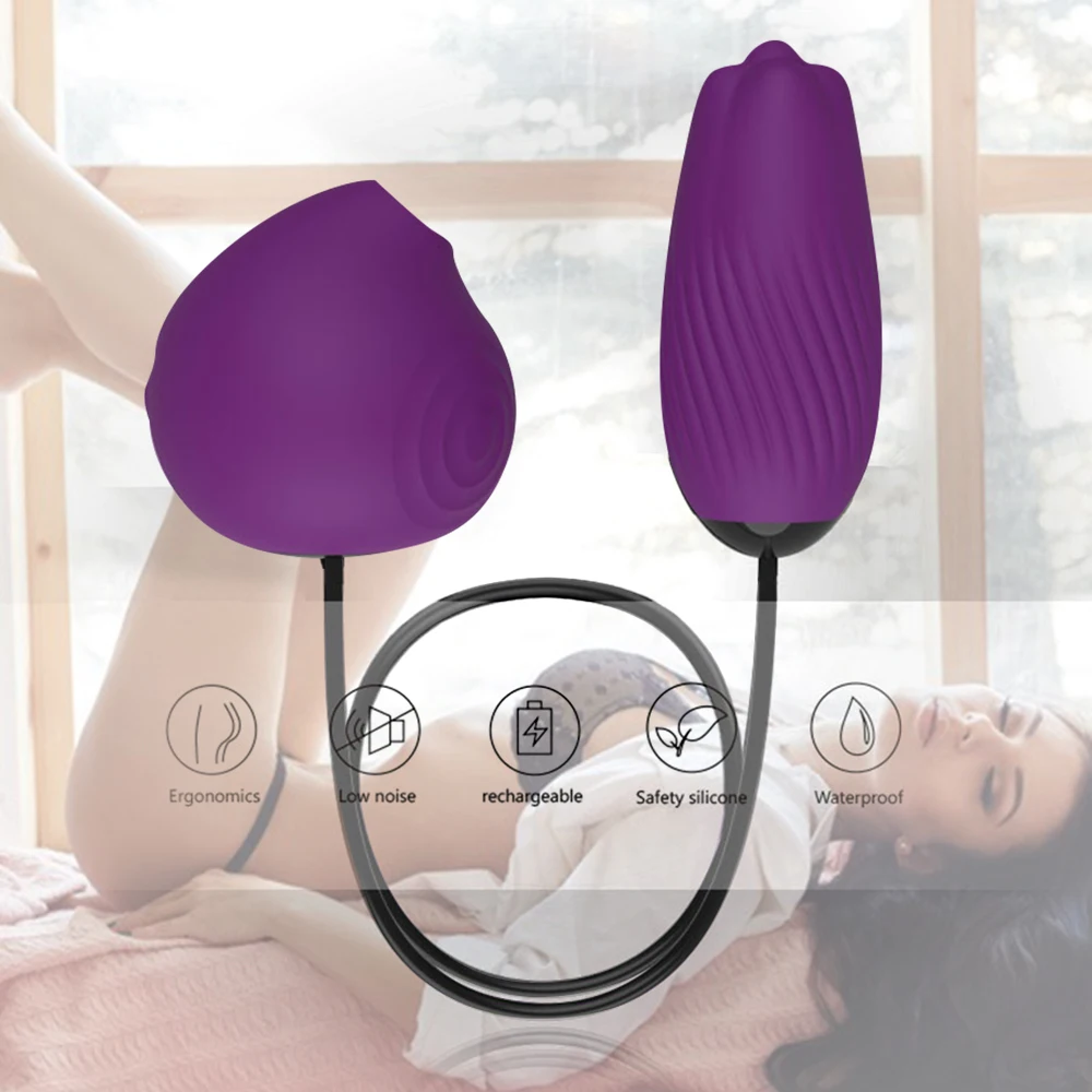 Vibrateur 10 Double Vitesse Vibrant Clit Suceur Léchage Téton Fellation Stimulation Clitoris Masturbation Féminine Oris_voghion.com