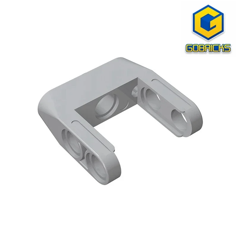 Gobricks Gds-1030 Tecnico, Connettore Pin Giunto A Levetta Liscio Doppio Con Asse E Fori Pin Compatibili Con Lego 87408