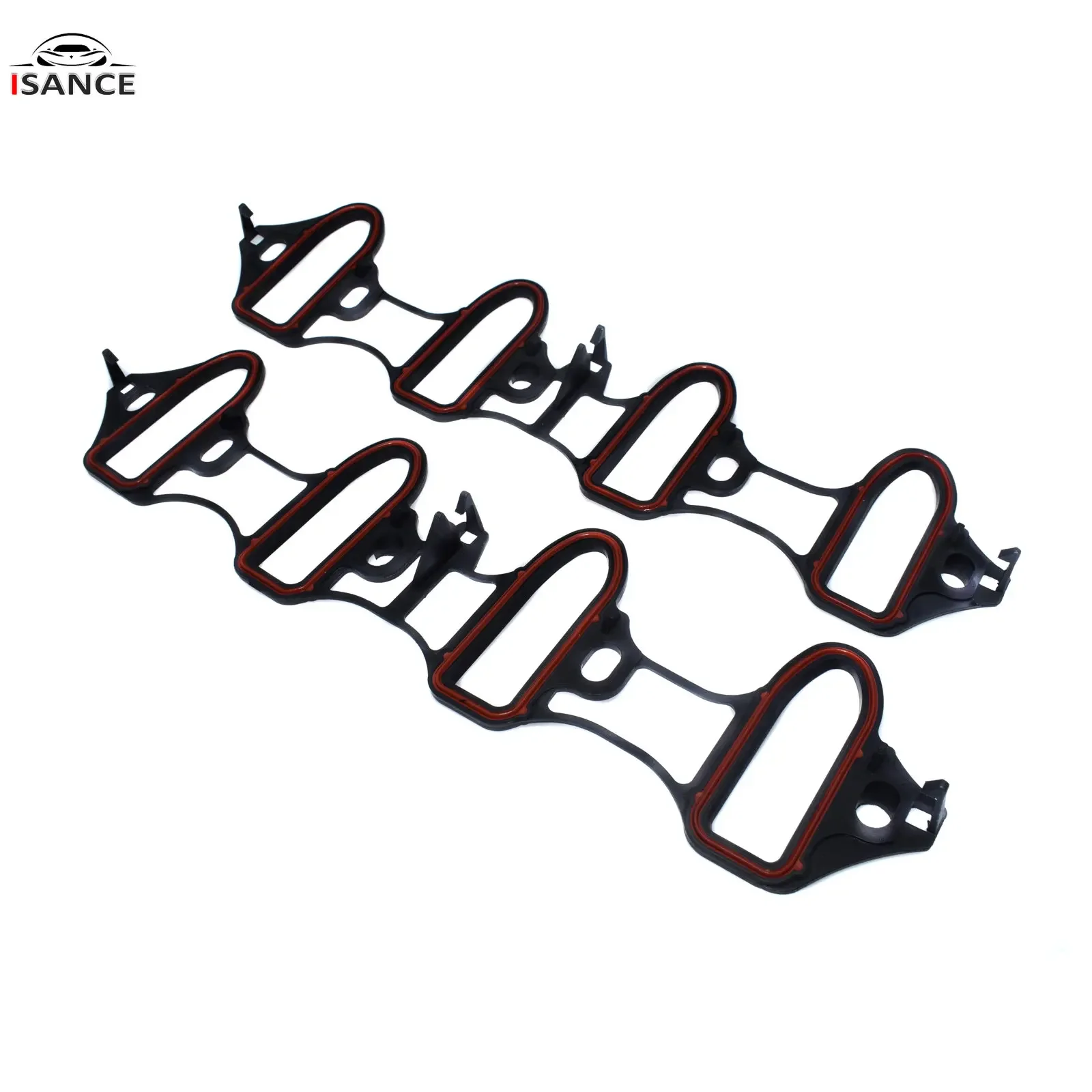 2PCS Engine Intake Manifold Gaskets Left Right Kit 89060413 For Buick Rainier 2003-2009 Cadillac Escalade 1999-2011 Hummer New