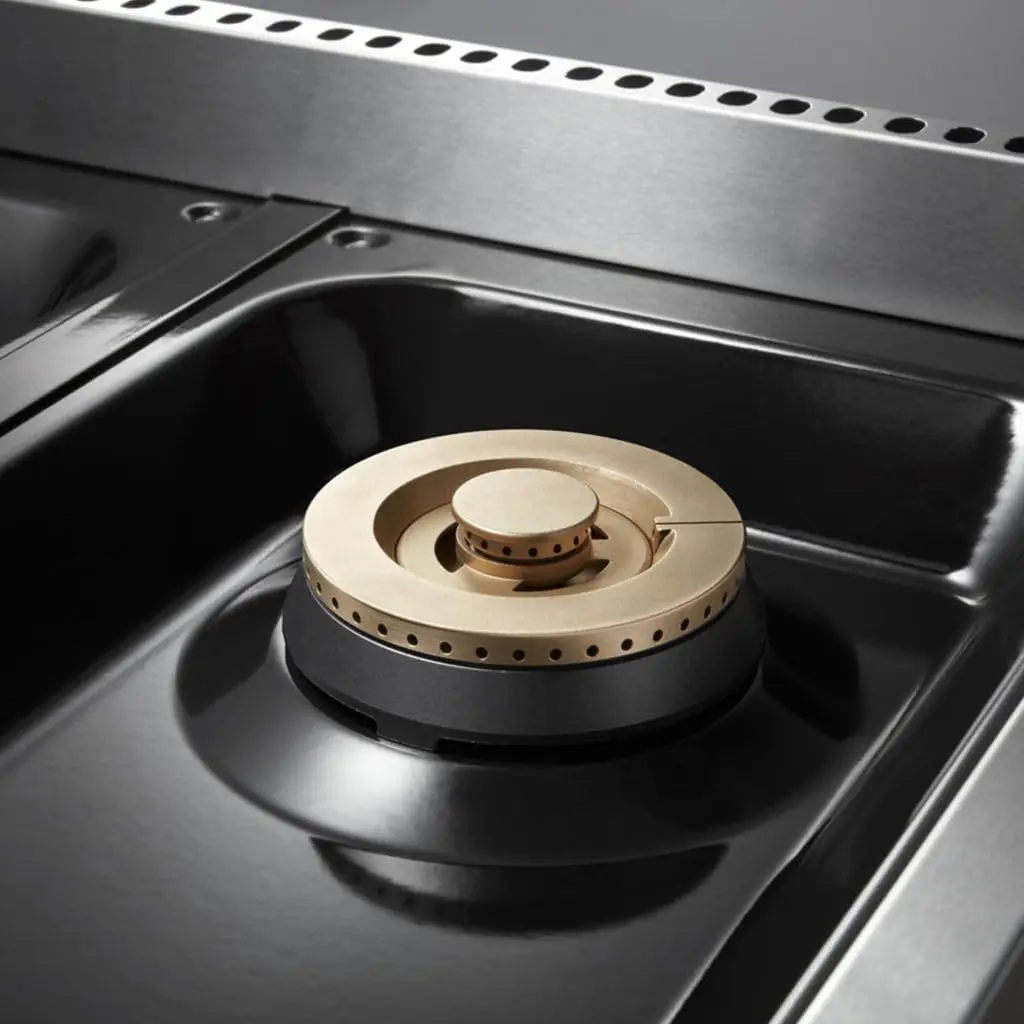 KITCHEN Pro-Style Gas Rangetop with 6 Sealed Burners 36 - Inch, Stainless Steel HRT3618U 4