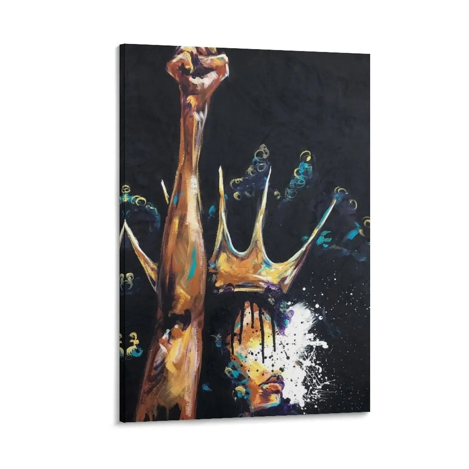 

Naturally Queen Badu Canvas Painting anime room decoration Decoration bedroom
