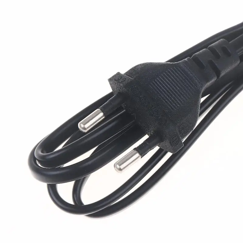 100/150cm EU 플러그 전원 공급 어댑터 100/150cm 2구 연장 코드 EU 전원 케이블 C7 8자형 유로 전원 코드