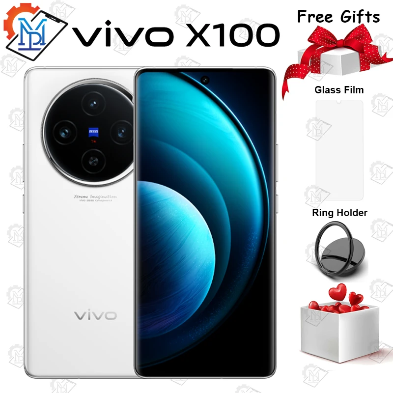 

New Original VIVO X100 5G 6.78" 120Hz Screen Mediatek Dimensity 9300 OriginOS 4 Camera 50MP Battery 120W SuperCharge Smartphone