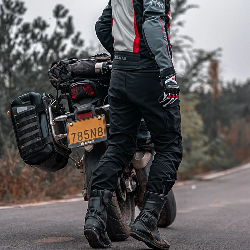 Motorcycle Winter Warm Riding Pants for Men and Women Windproof and Cold-proof Equipment Motorcycle Outdoor Leisure Overalls New