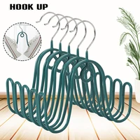 1pcs Shoes Hanger Rack Plastic Double Hook Drying Shoe Rack Multi-Purpose Drying Shoe Rack Bedroom Scarves Clothes Storage Hook 1