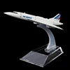 16cm Air France Concorde Supersonic Jet Aeroplane Aircraft Airplane Plane Metal 3