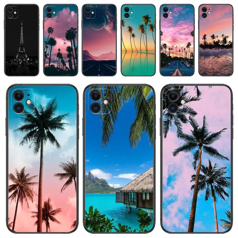 Beautiful Seaside Scenery Phone Case for IPhone 13 12 11 Pro Max Mini SE XR X XS  Max 8Plus 7plus 6 6S  New Shell Phone Case