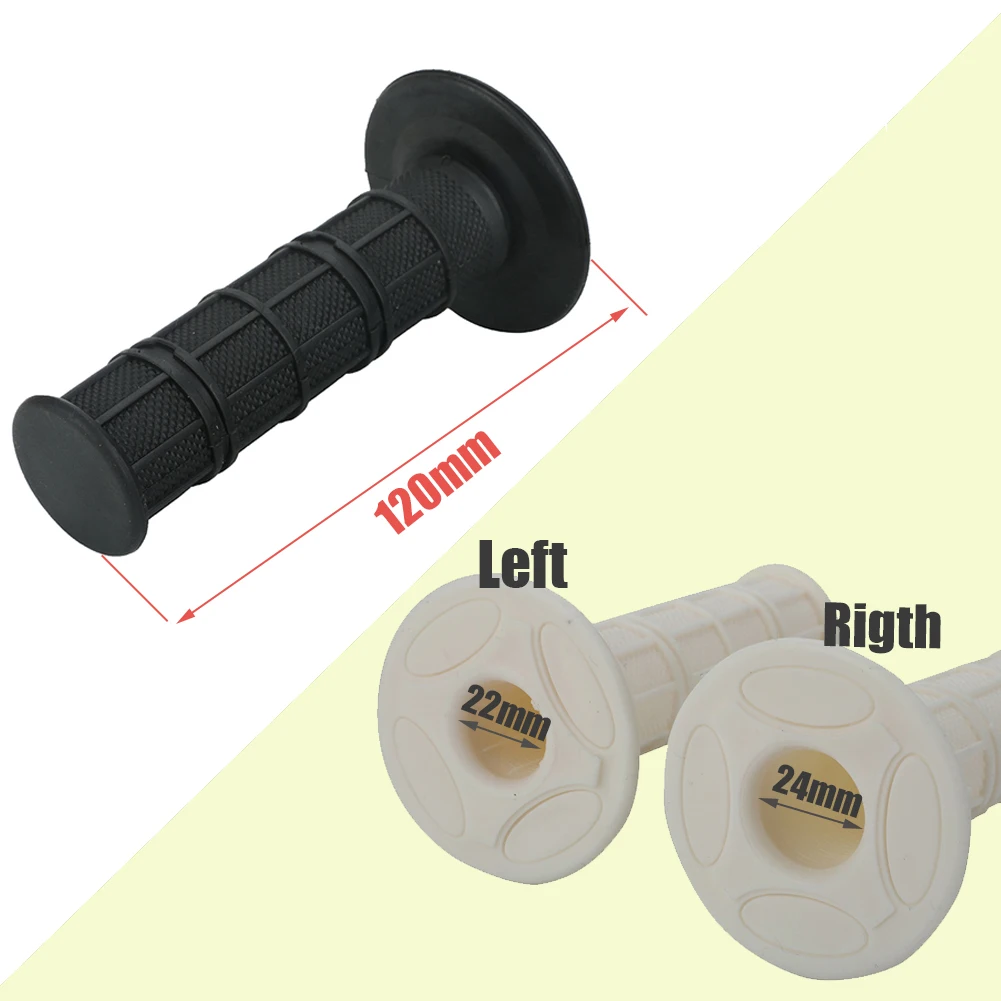 Enhanced Black MX Gel Rubber Handlebar Grip