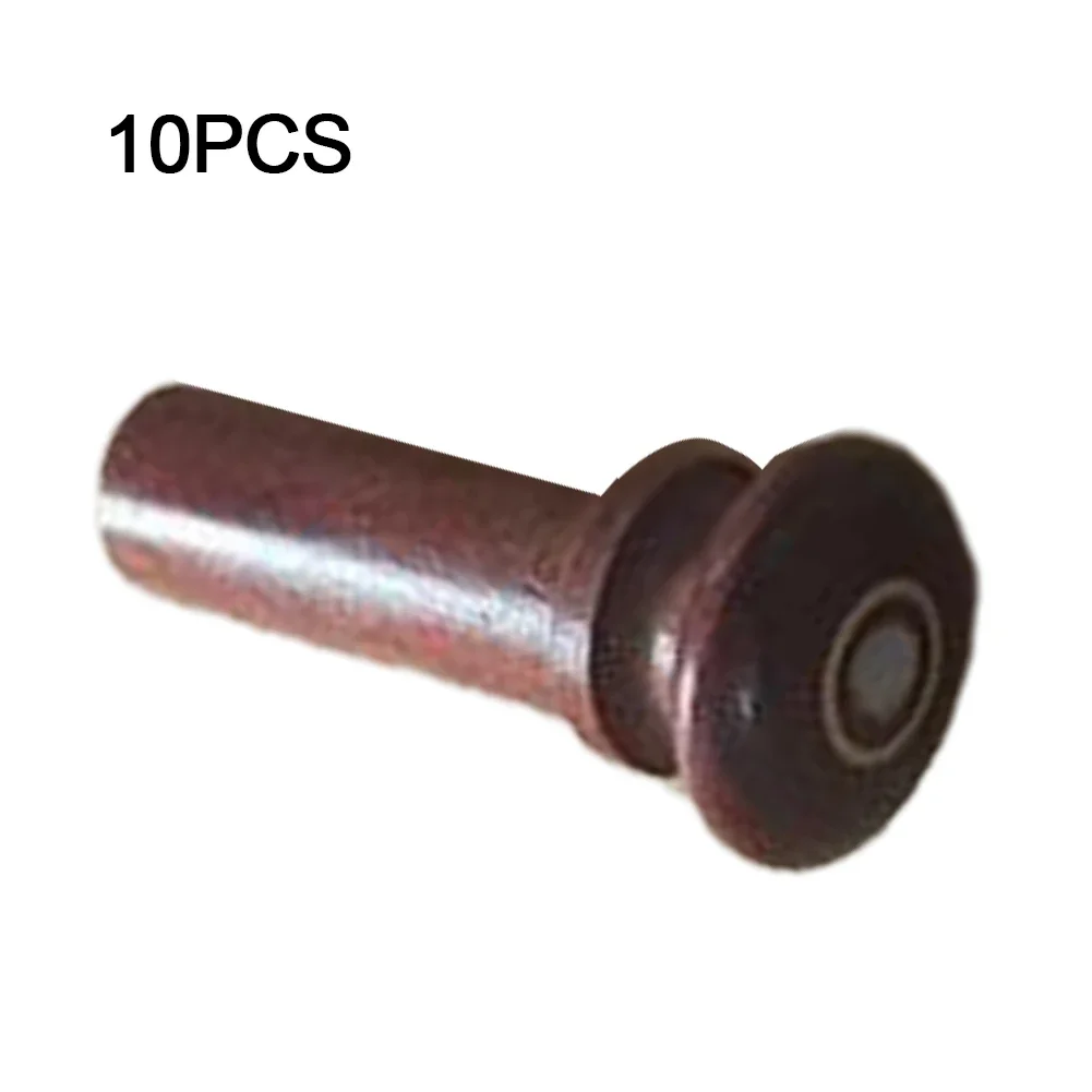 10 Pcs Violin Endpins 4/4/3/4 Fiddler Tail Nail Jujube Wood / Rosewood Endpin Pegs Professional Musical Instrument Accessories